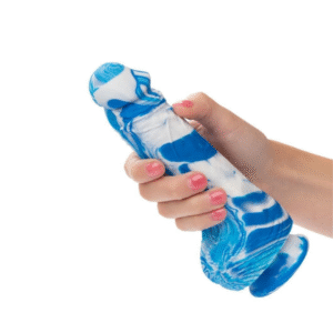 Consolador Twisted Love Blue, 6 " - Imagen 4