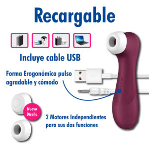 Satisfyer Pro " Generación 3 Vino - Imagen 3