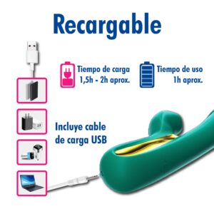 Vibrador Doble Clitoris y punto "G" - Imagen 3