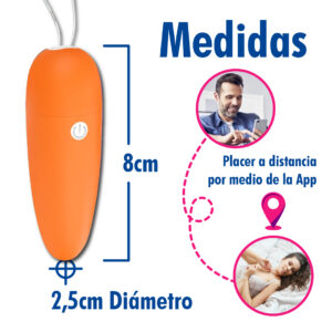 Vibrador Balita App Orange - Imagen 4