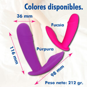 Vibradro Doble Estimulación a Control Remoto - Imagen 4