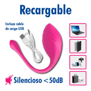 Vibrador Kegel Balls App, Fucsia - Imagen 3