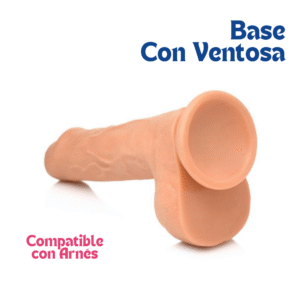 Thinz Uncut Dildo With Balls  7" - Imagen 4