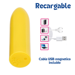 Vibrador Turbo Buzz Bullet Yellow - Imagen 3