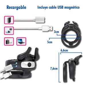 Anillo Vibrador recargable, Toro Black - Imagen 3