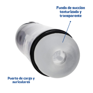Pumped Sonicpull Vibrating Mastubator - Imagen 3