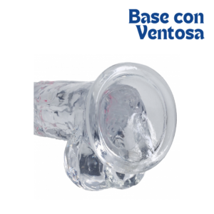 Realrock 7" - Vibrador realista Recargable con Control Remoto With Balls - Imagen 4