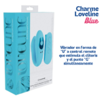 Vibrador Charme Loveline nternational Colección París con contro remoto
