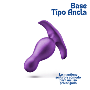 Detalle de la base tipo ancla con tecnología AnchorTech para uso seguro.