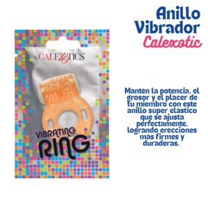 Empaque metalizado del Anillo Vibrador Calexotics