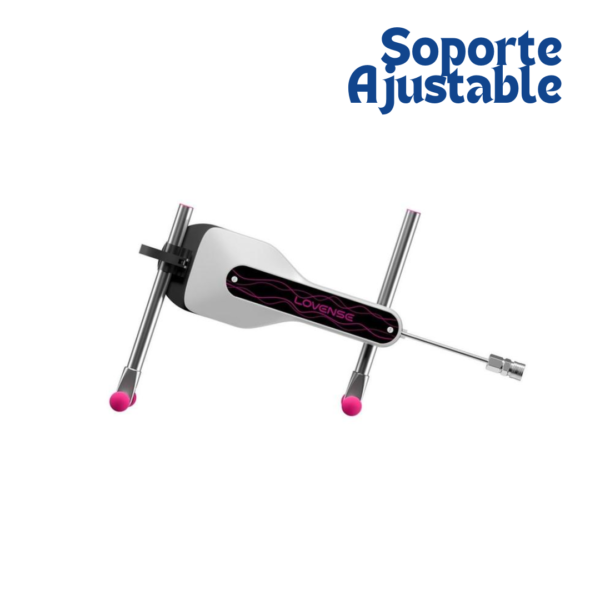 Estructura de soporte ajustable con pies antideslizantes de la máquina sexual Lovense Mini.