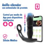 Anillo vibrador prostático con App inteligente para control a distancia