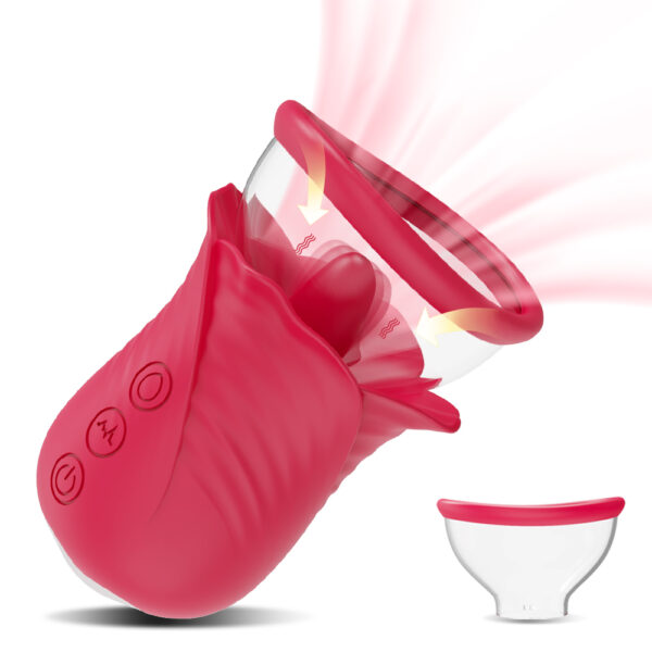 copa protectora removible para succionador rosa 2 en 1