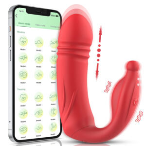 vibrador telescopico con app e interfaz de control inteligente