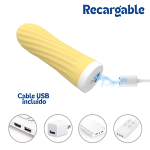 Balita de silicona medica con cable de carga USB incluido