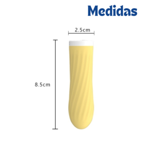 Vibrador Balita Recargable 10 Frecuencias – Yellow