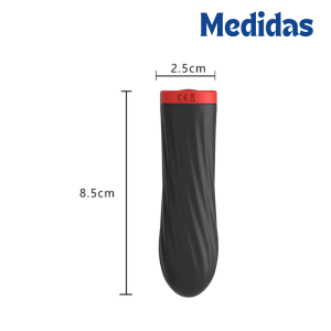 Vibrador Balita Recargable 10 Frecuencias Black